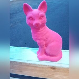 💜 3/$15💜Halloween Decor Pink Cat & Pink Pumpkin💜